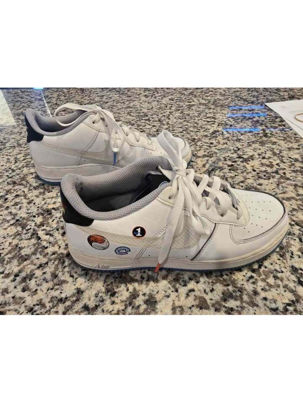 Nike  Air Force One LV8 GS Happy Hoops Youth Size 6.5